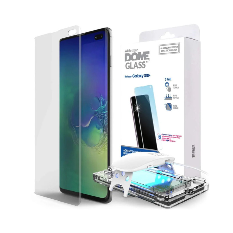 Whitestone Dome Glass Samsung Galaxy S10 Plus Screen Protector - واقي شاشة